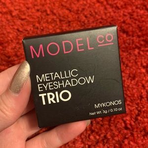 Model Co Metallic Eyeshadow Trio in Mykonos